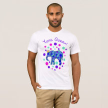 Fancy Elephant Yass Queen! Mannen T-Shirt