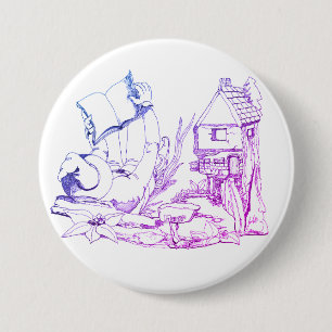 Fancy Elf Manor Colorized Lapel Shirt Ronde Button 7,6 Cm