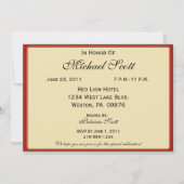 Fancy en 60ste verjaardag van de Vrijdag Kaart (Achterkant)