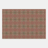 Fancy en elegante flat inpakpapier vel (Voorkant 2)