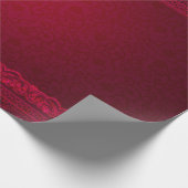 Fancy en elegante rode achtergrond stijlvol cadeaupapier (Hoek)