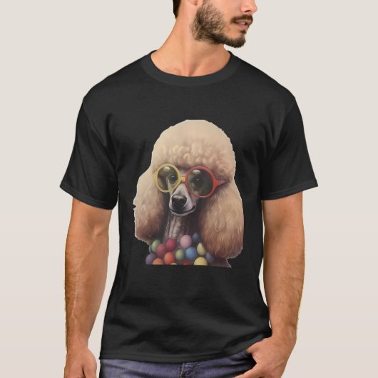 Fancy en Fabulous Poodle T-shirt (Voorkant)
