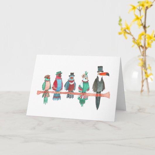 Fancy en Gekke, leeg Kaart (Gele Bloem)