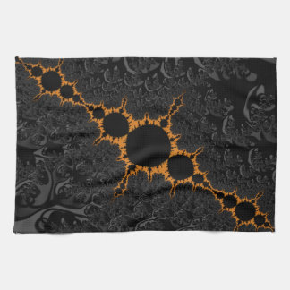 Fancy en vun fractals met roet Mandala-patronen Theedoek