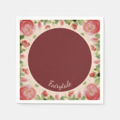 Fancy Fairy Tale Flowered Servet (Voorkant)