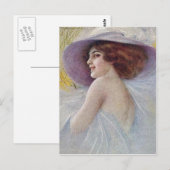 Fancy Fashionable Lady (23) Briefkaart (Voorkant / Achterkant)