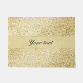 Fancy Faux Gold Glitter - Aangepast Deurmat (Voorkant)
