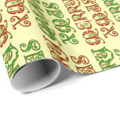 Fancy feestdagen Cadeaupapier (Rol Hoek)