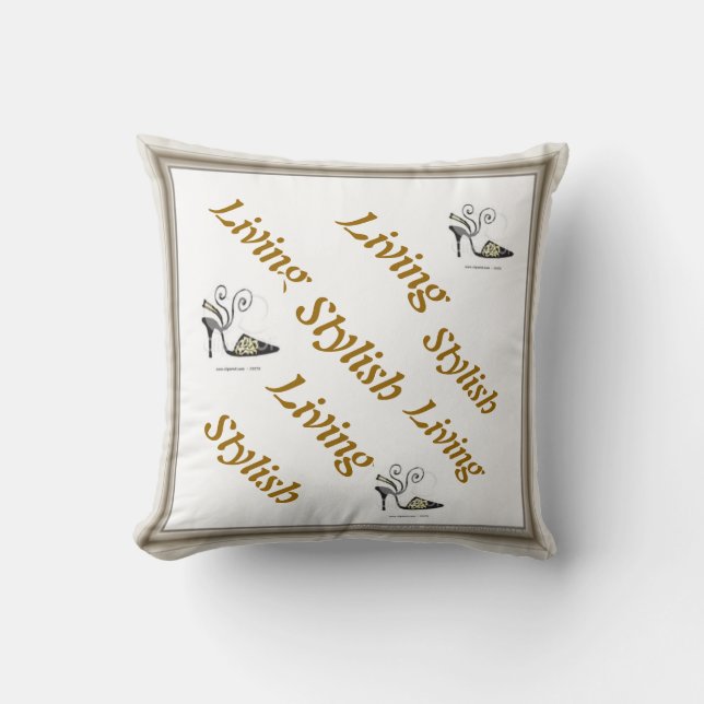 Fancy Feet Designer Pillow Kussen (Voorkant)