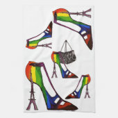 Fancy Feet Kitchen Towel Theedoek (Verticaal)