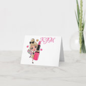 Fancy feiën Gepersonaliseerd Kaart (Voorkant)