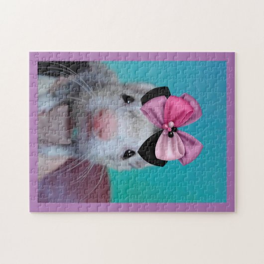 Fancy Ferret Legpuzzel (Horizontaal)