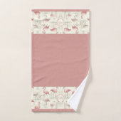 Fancy flamingo ( bad handdoek (Handdoek)
