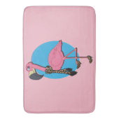 Fancy Flamingo Bath Mat (Voorkant Verticaal)