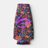 Fancy flamingo flesjeskoeler (Voorkant)