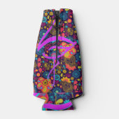 Fancy flamingo flesjeskoeler (Achterkant)