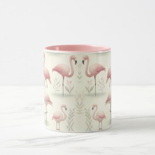 Fancy Flamingo Mok (Midden)