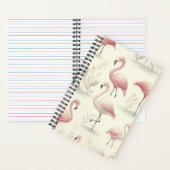 Fancy Flamingo Notitieboek (Binnen)