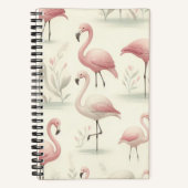 Fancy Flamingo Notitieboek (Voorkant)