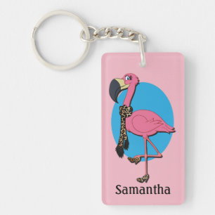 Fancy Flamingo Sleutelhanger