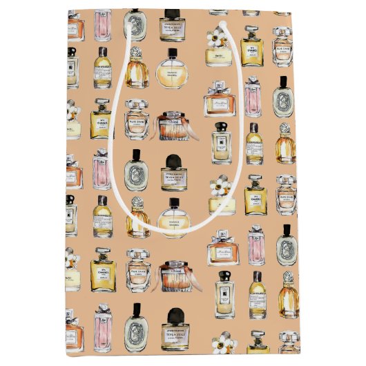 Fancy flespatroon medium cadeauzakje (Voorkant)