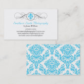 Fancy Fleur de Lis Visitekaartje (Voorkant / Achterkant)