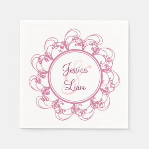 Fancy Floral Napkin Servet