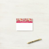 Fancy Floral + Natuur Post-it® Notes (Op bureau)