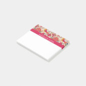 Fancy Floral + Natuur Post-it® Notes (Schuin)