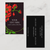 Fancy Floral Visitekaartje (Voorkant / Achterkant)