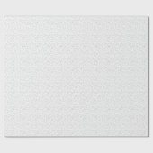 Fancy Floral Wedding Luxury Cadeaupapier (Vlak)