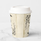 Fancy  Floral Wedding Party Papieren Bekers (Links)