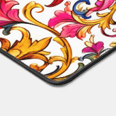 Fancy Florentijns ontwerp Waterverf bladeren Bureaumat (Hoek)