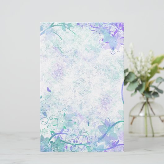 Fancy Florentijnse rand Briefpapier (Staand voorkant)