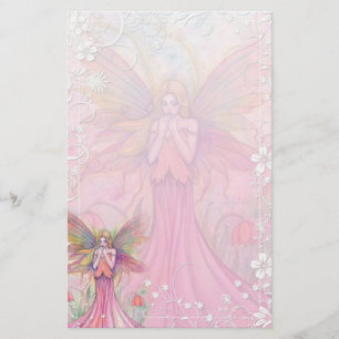 Fancy Flower Fairy Stationery beroemd gemaakt door Briefpapier