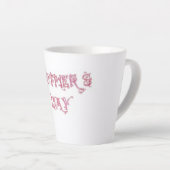 Fancy Font MD Latte Mok (Rechterhoek)