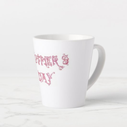 Fancy Font MD Latte Mok (Rechterhoek)