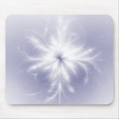 Fancy fractale sneeuwvlok muismat (Voorkant)