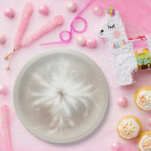 Fancy fractale sneeuwvlok papieren bordje (Feest)