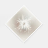 Fancy fractale sneeuwvlokken servet (Hoek)