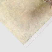 Fancy Frans Boerderij Houdan Chickens Faux Waterve Tissuepapier (Detail)