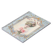 Fancy Frans  Lijst Blue Gold Roos Lady Notitieboek