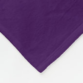 Fancy Fun GOLF Schrift Deep Purple Achtergrond Fleece Deken (Hoek)