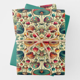 Fancy Fungi Inpakpapier Vel