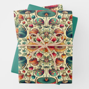 Fancy Fungi Inpakpapier Vel