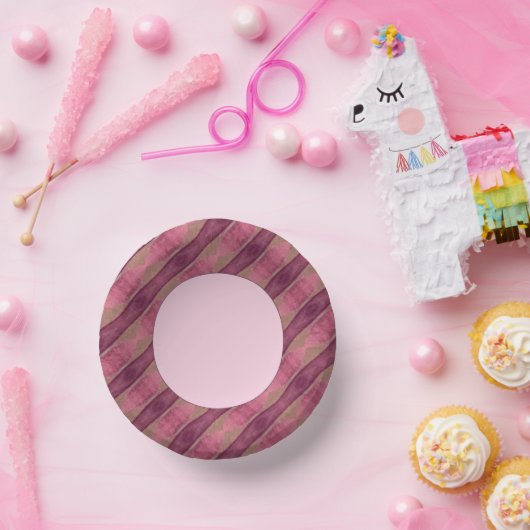 Fancy gebarsten roze papieren kommen (Feest)