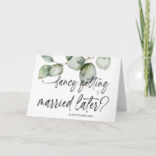 Fancy 'Gedwongen' latere huwelijksbruid naar Groom Kaart