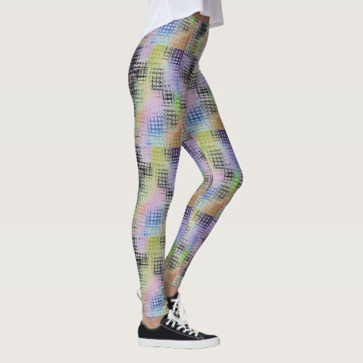 Fancy gekleurde Leggings (Rechts)