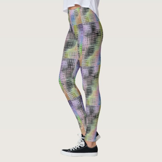 Fancy gekleurde Leggings (Links)