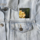 Fancy gele Button voor het weddenschap tussen roze (In situ)